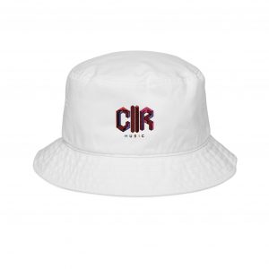 OG Embroidered C2R Music Bucket Hat — Floral Logo Summer Sun Hat