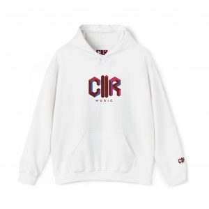 C2R Music Embordary Hoodie — Graphic Logo Pullover for Music Fans