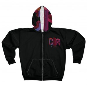 Geometric C2R Music Zip Hoodie
