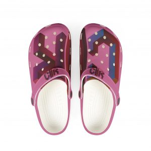 pink top C2RMUSIC Foam Shoes (AOP)